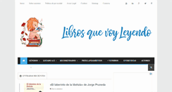 Desktop Screenshot of librosquevoyleyendo.com